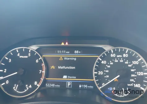 2021 Nissan Altima Sr Fwd from USA, damaged, VIN 1N4BL4CV6MN411142